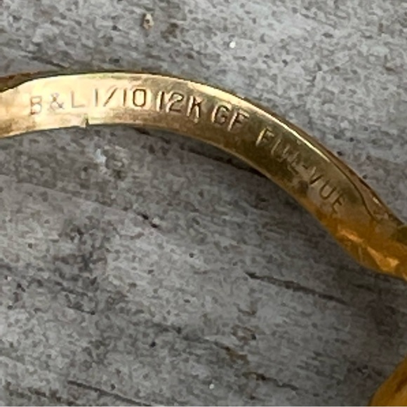 B&L 12 K GF vintage round glasses with case - Picture 6 of 8